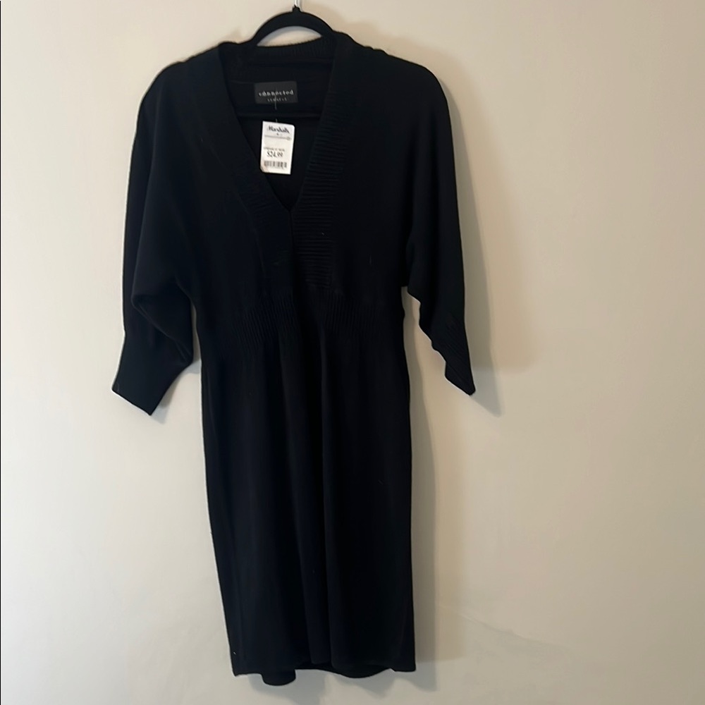 Calvin Klein Black Midi Dress